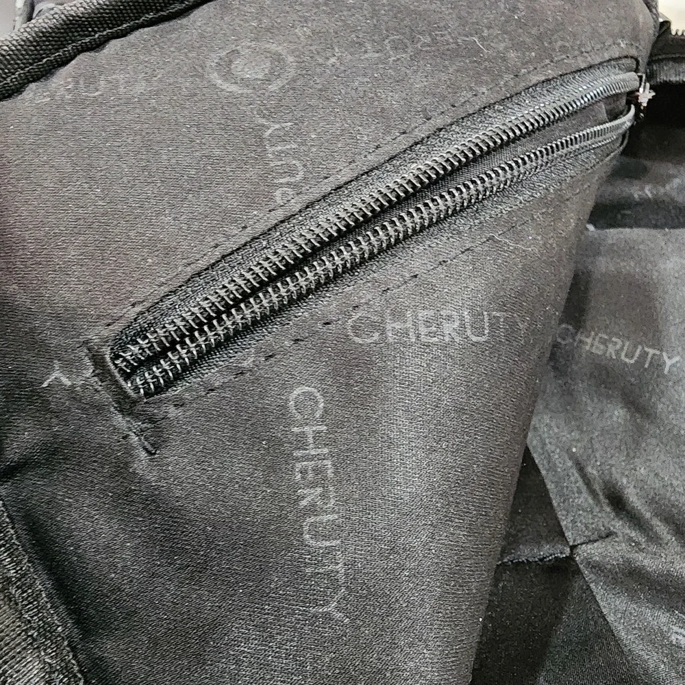 Cheruty Convertible Backpack Women Medium Black Nylon Travel Commuter Bag